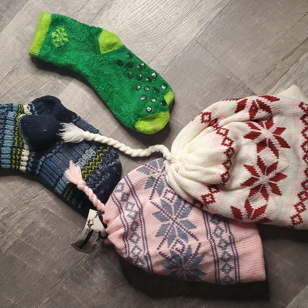 Beanie and socks bundle